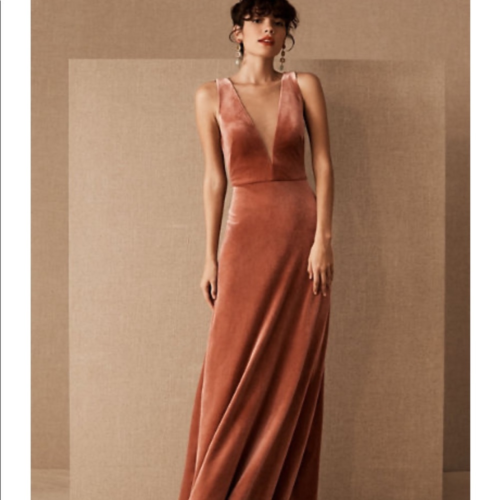 BHLDN Jenny Yoo Logan Dress || english rose